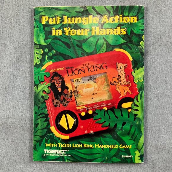 July 1994 Disney Adventures Magazine Lion King Collectors Issue - Picture 2 of 2